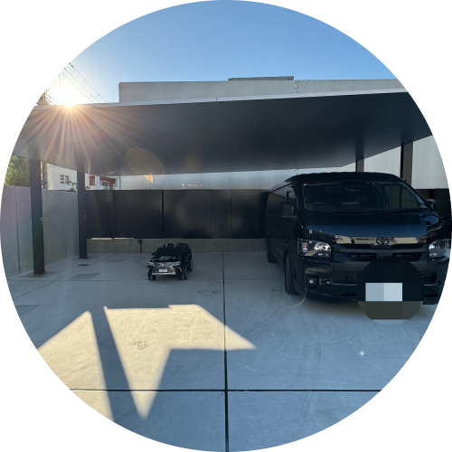 カーポート写真