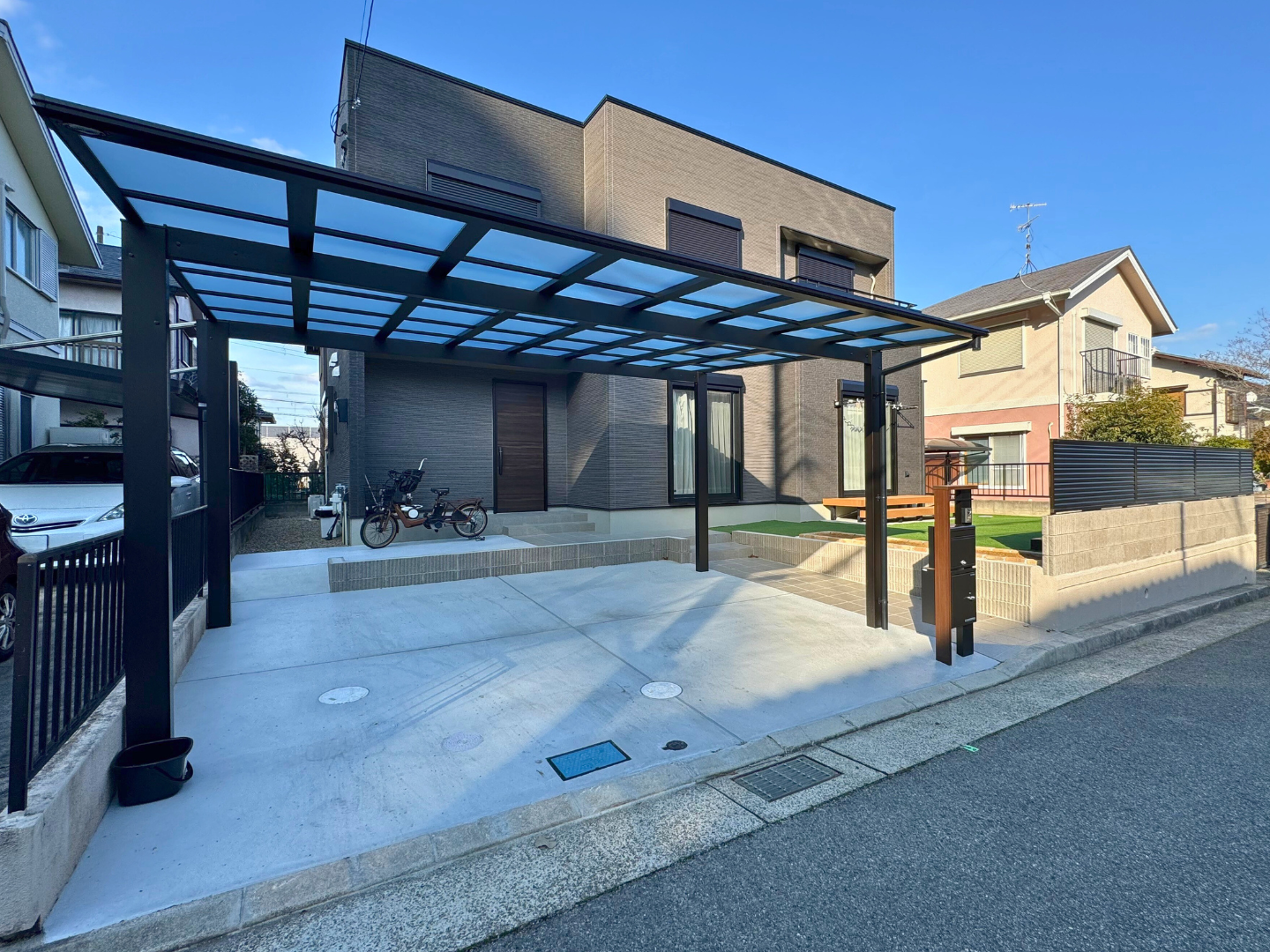 N様邸新築戸建て外構工事